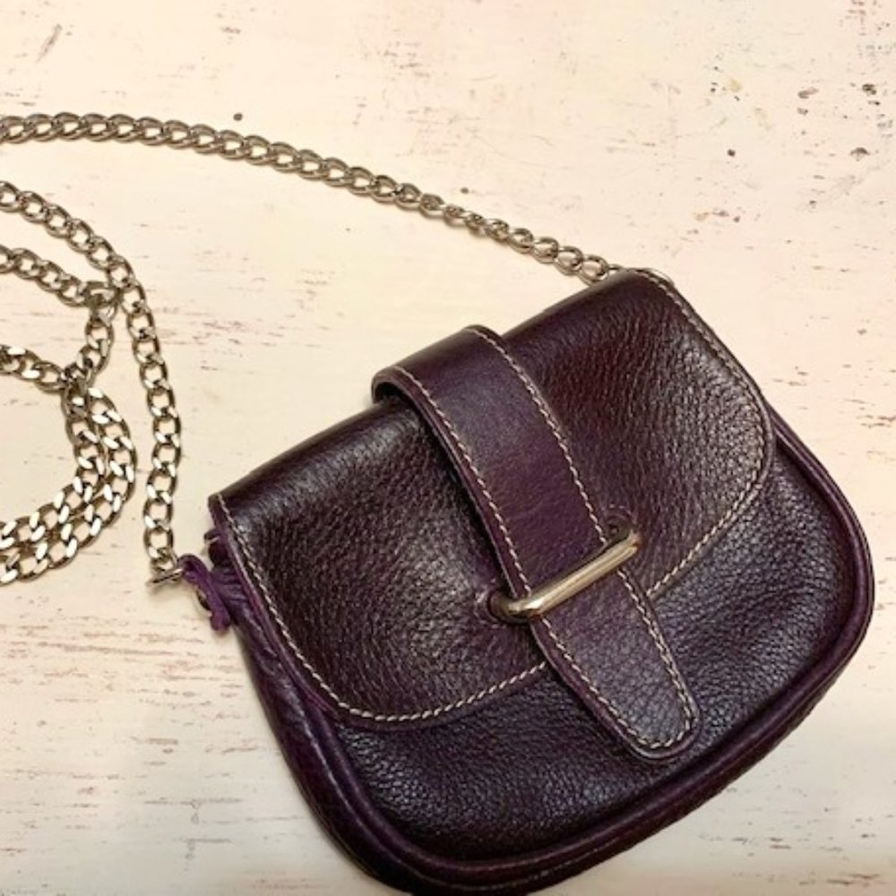 Roots Leather purse